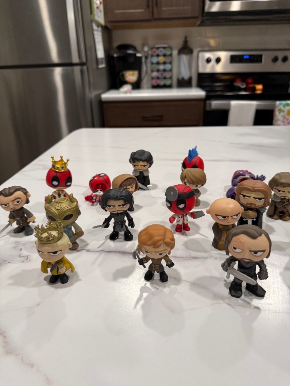 19 Funko mystery mini vinyl figurines
